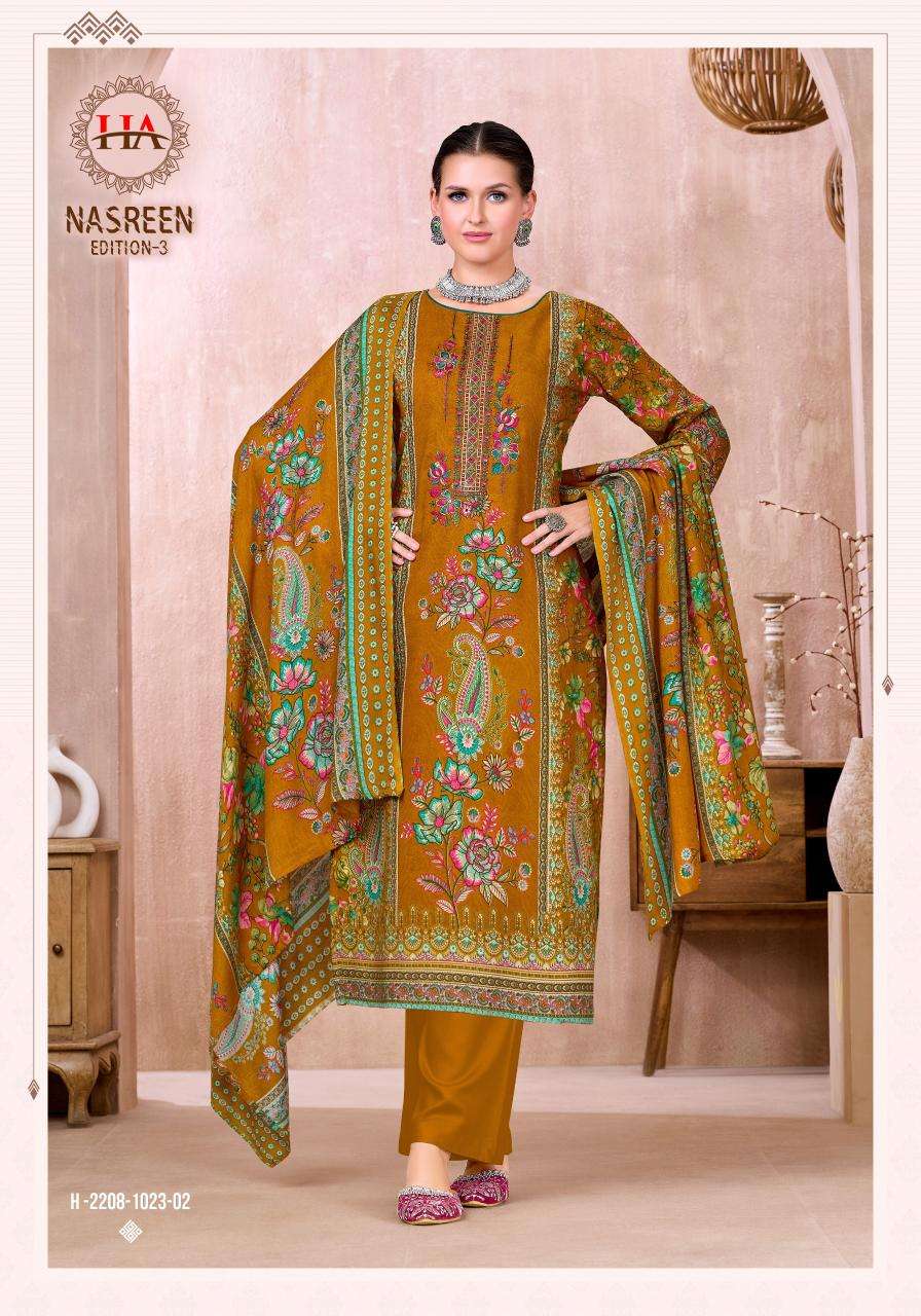 Alok suit nasreen-3 Wholesale dress materials online