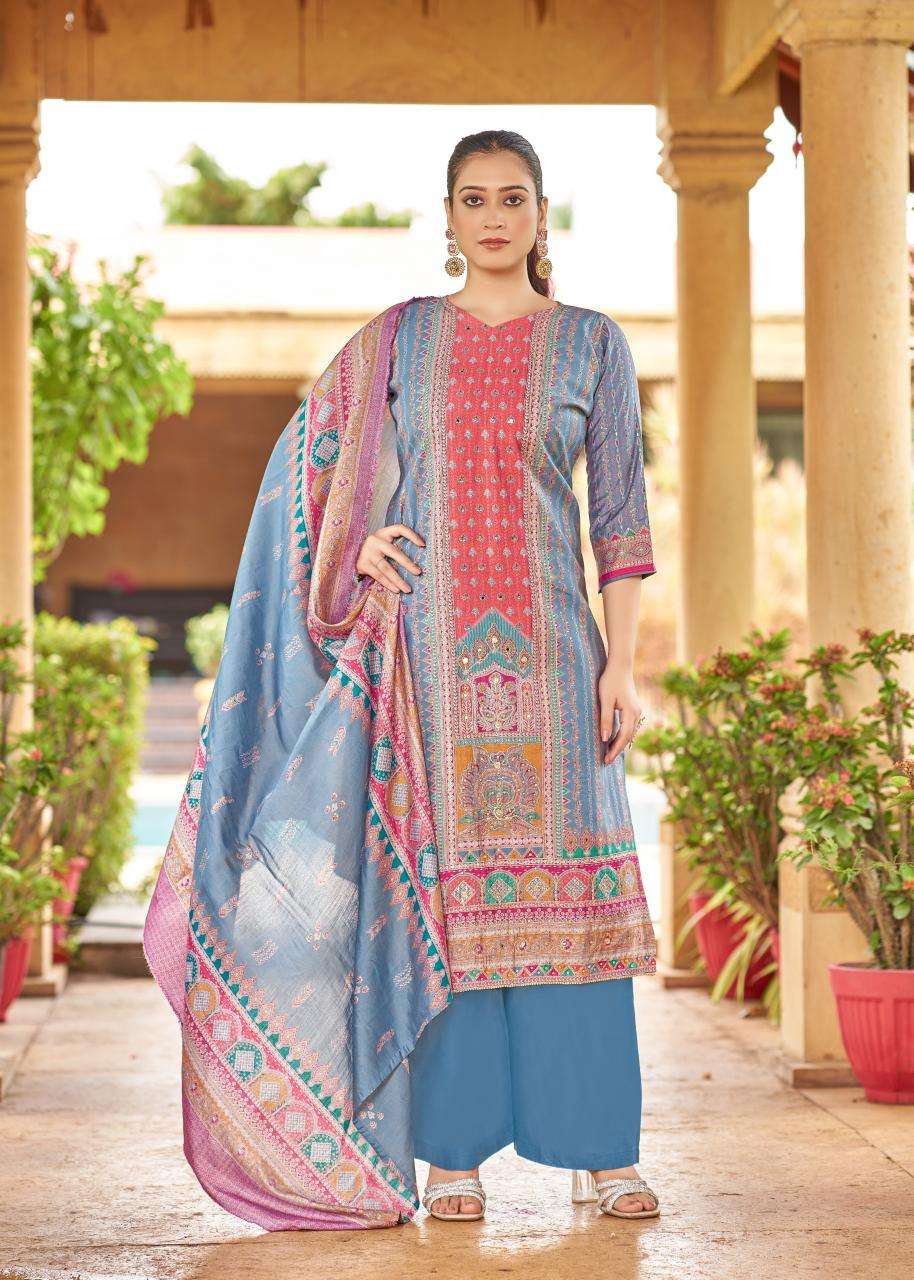 Alok suit tanishq Wholesale dress materials manufacturer