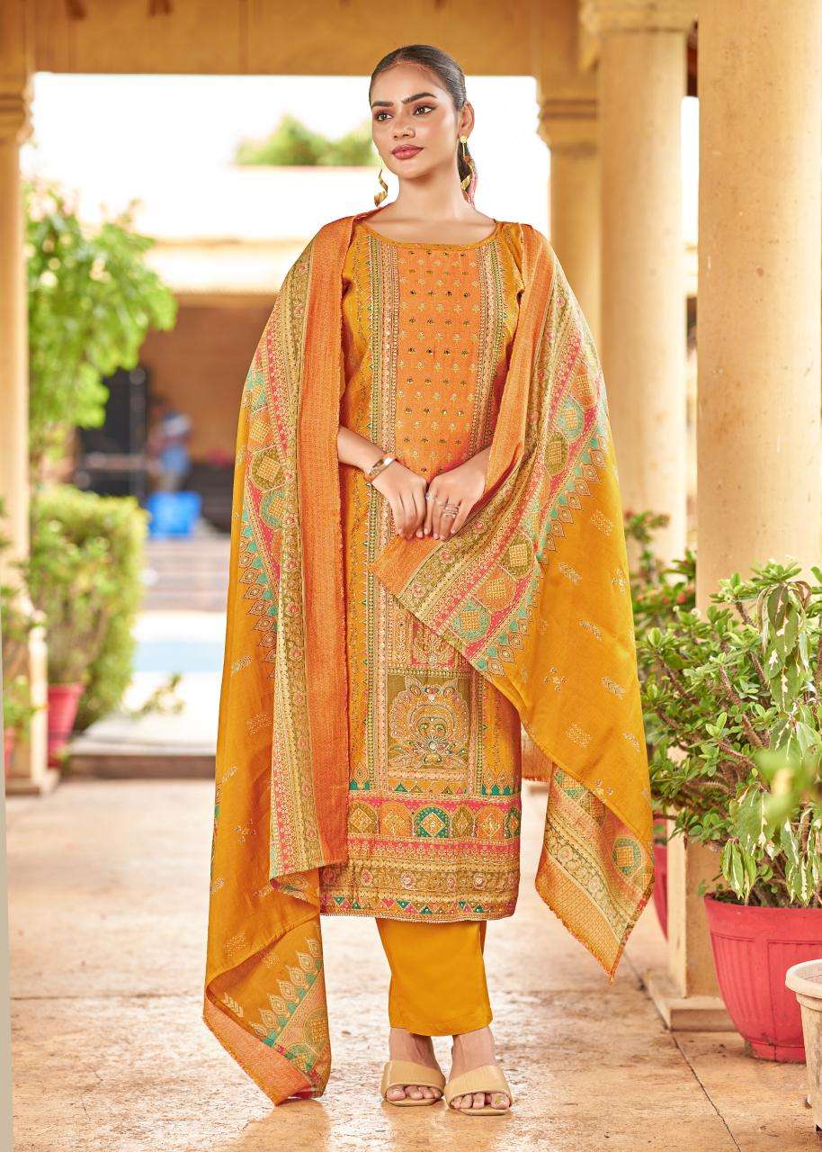 Alok suit tanishq Wholesale dress materials manufacturer