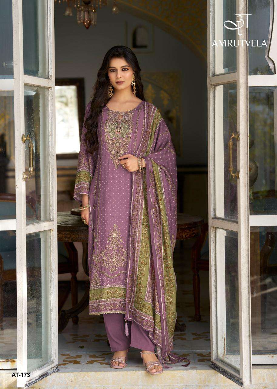Amrutvela AT173 Best dress material shops in Surat