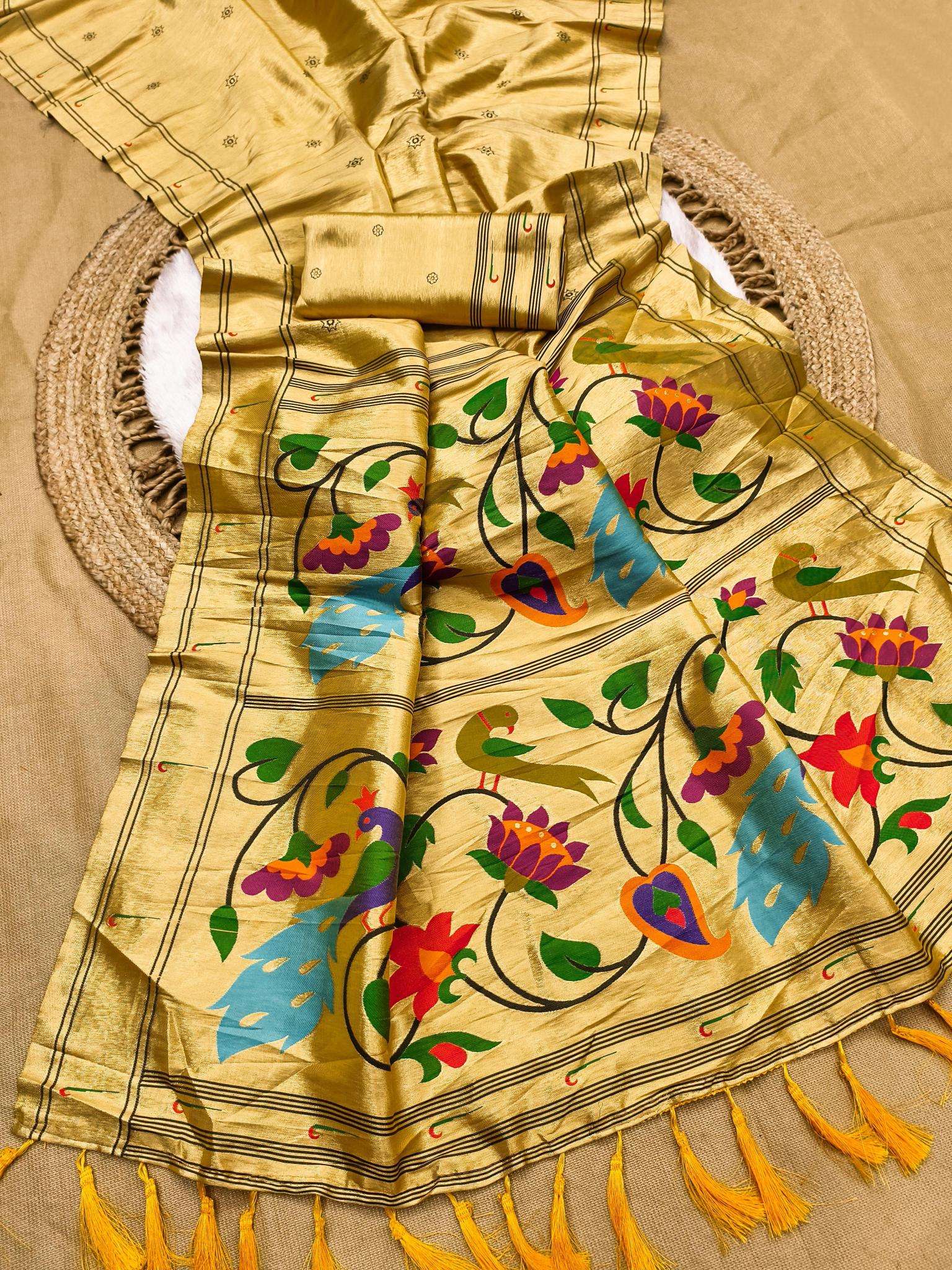 Anupama zari paithani- voL-2 Saree wholesale suppliers