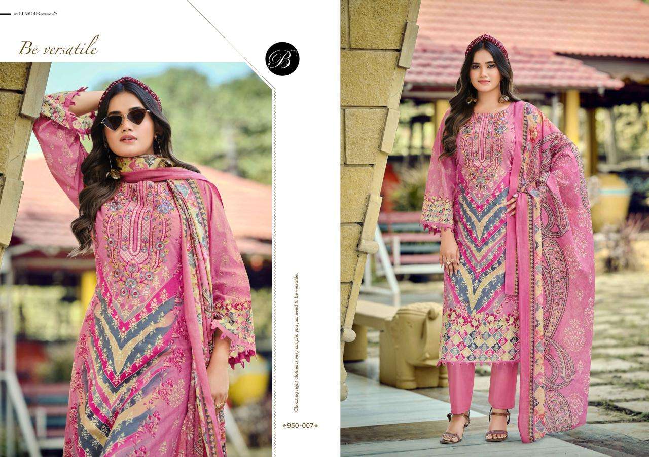 Belliza naira vol 131 Printed dress material wholesale