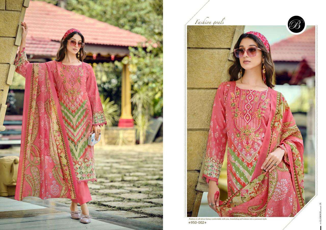 Belliza naira vol 131 Printed dress material wholesale