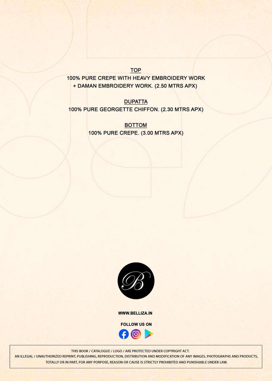 Belliza rangreza Dress material manufacturers