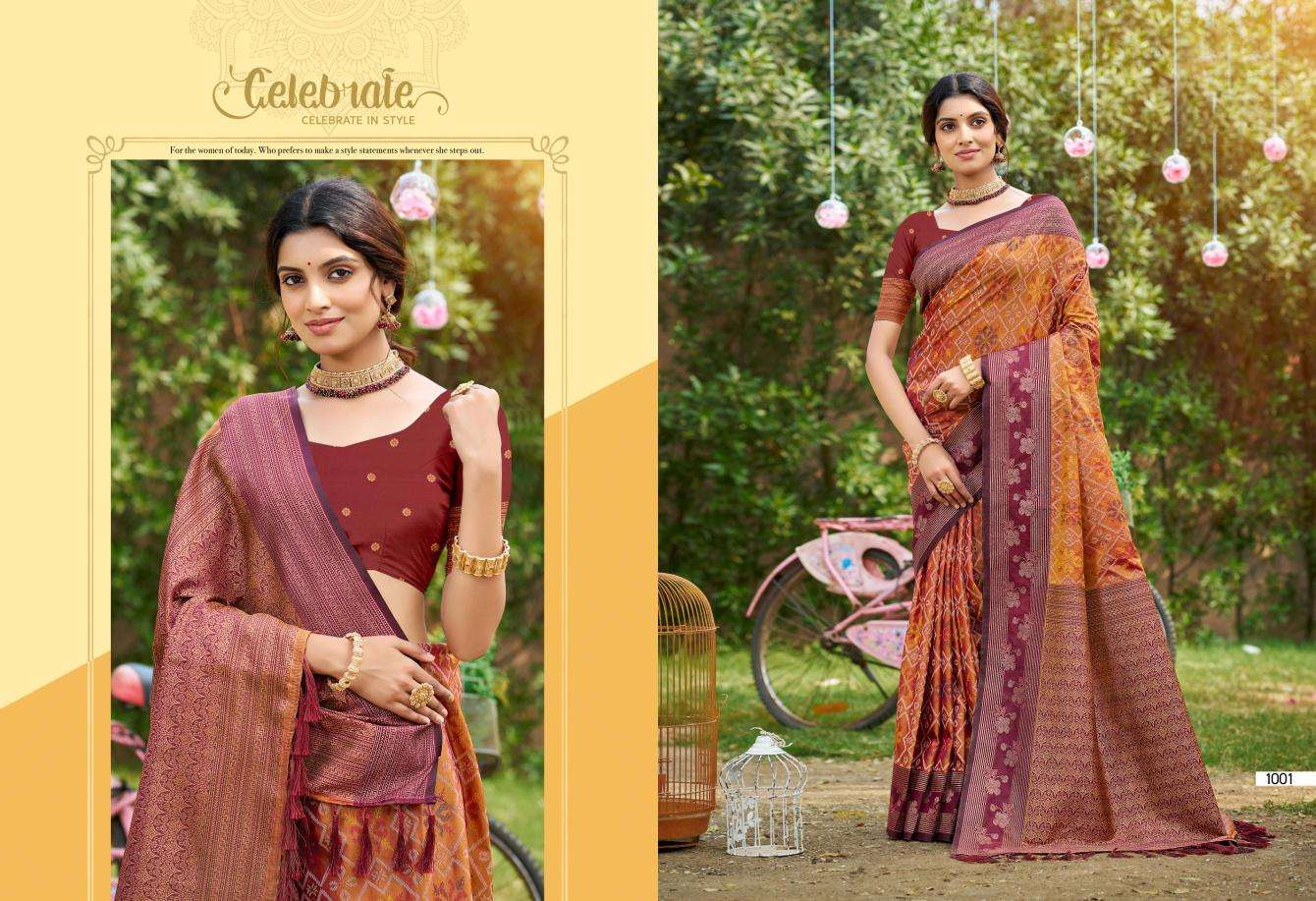 Bunawat - KRITIKS SILK Latest saree wholesale in pune