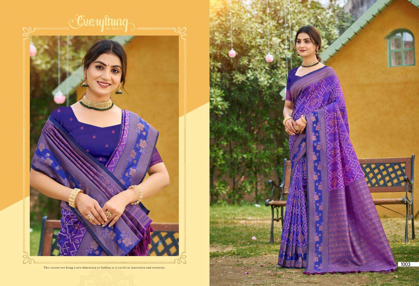 Bunawat - KRITIKS SILK Latest saree wholesale in pune