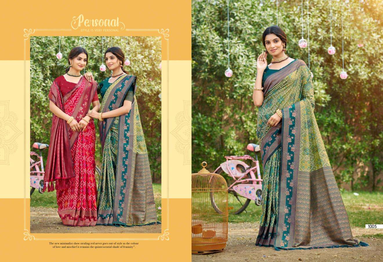 Bunawat - KRITIKS SILK Latest saree wholesale in pune