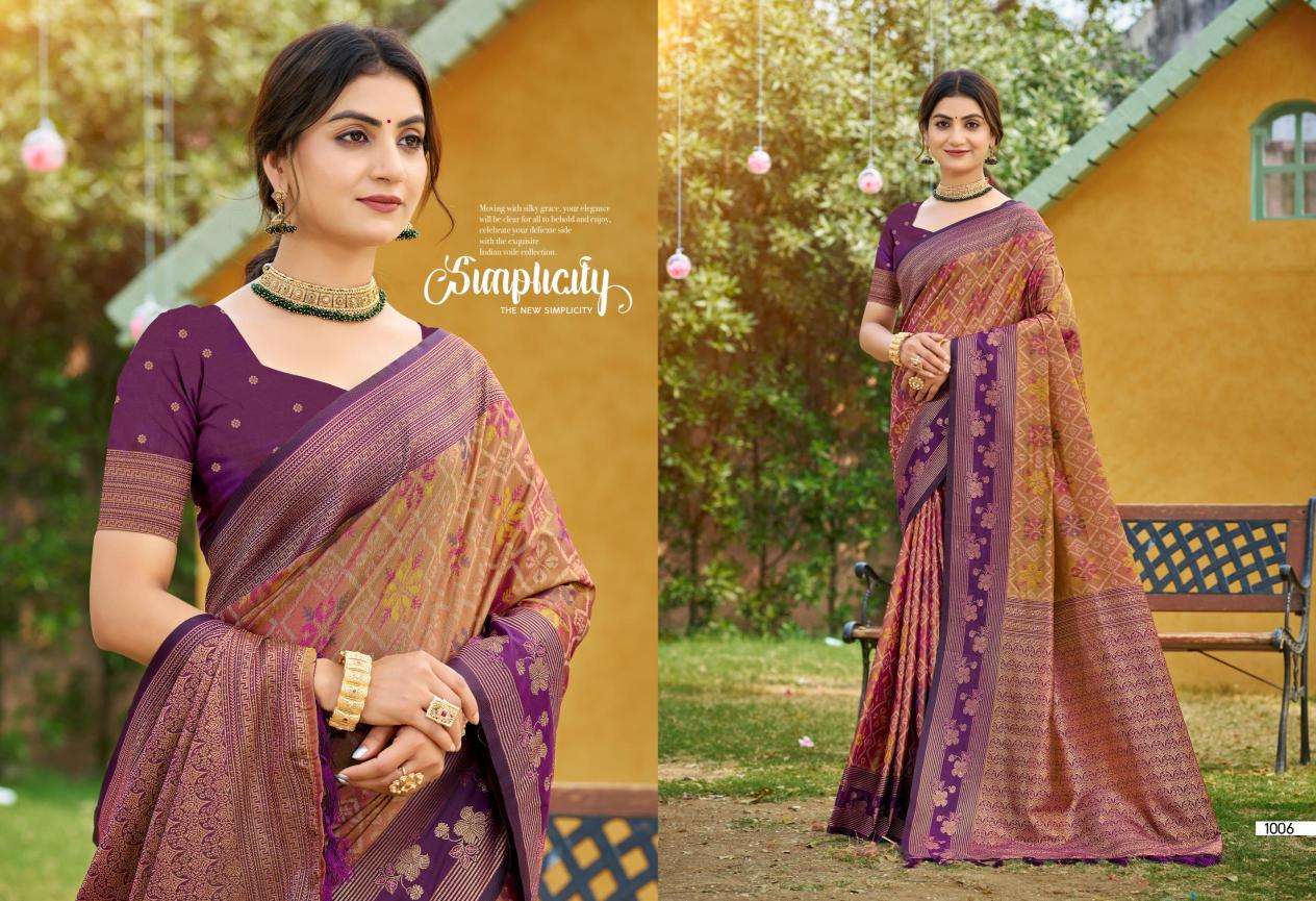 Bunawat - KRITIKS SILK Latest saree wholesale in pune
