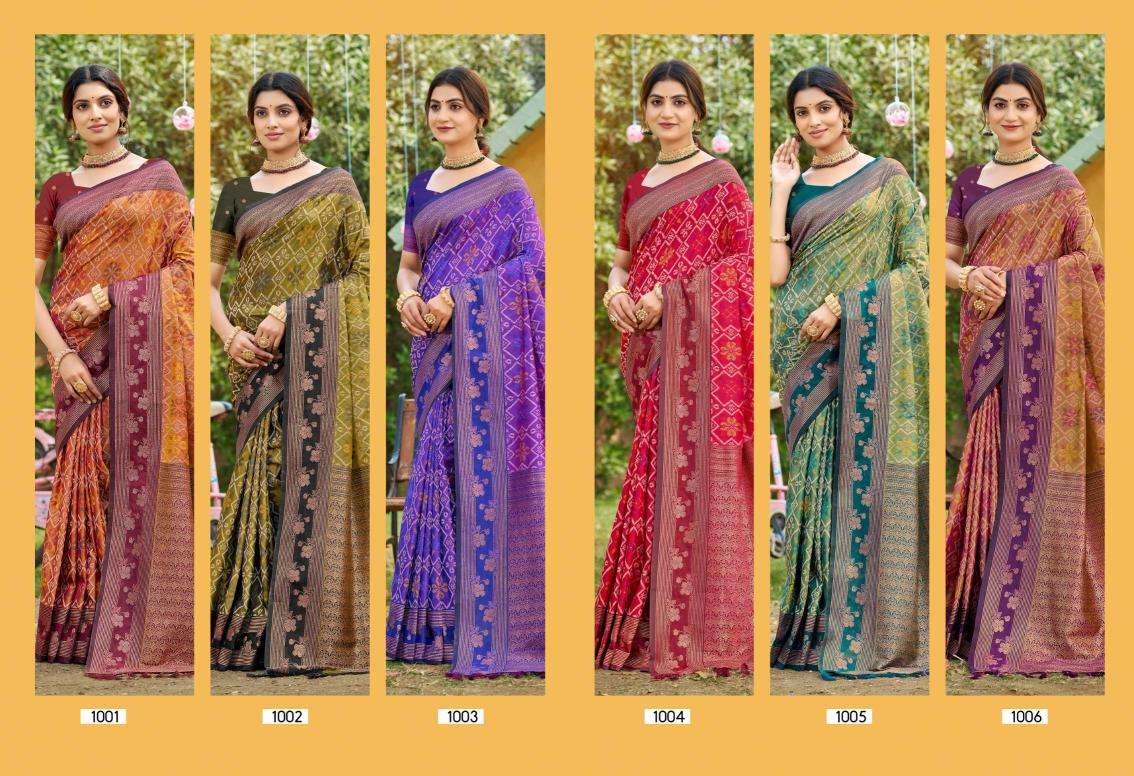 Bunawat - KRITIKS SILK Latest saree wholesale in pune