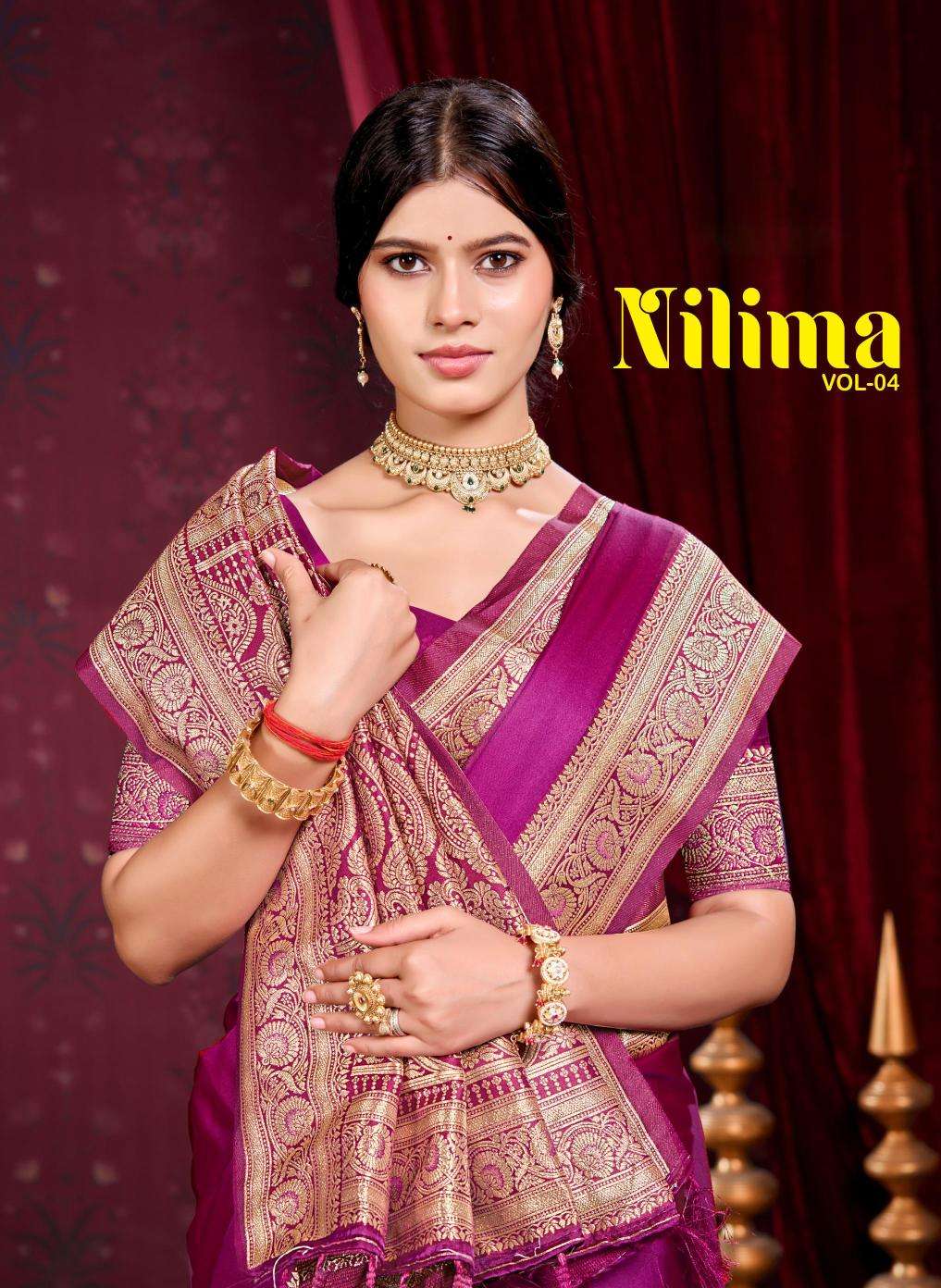 Bunawat - Nilima 04 Designer sarees wholesale in Mumbai