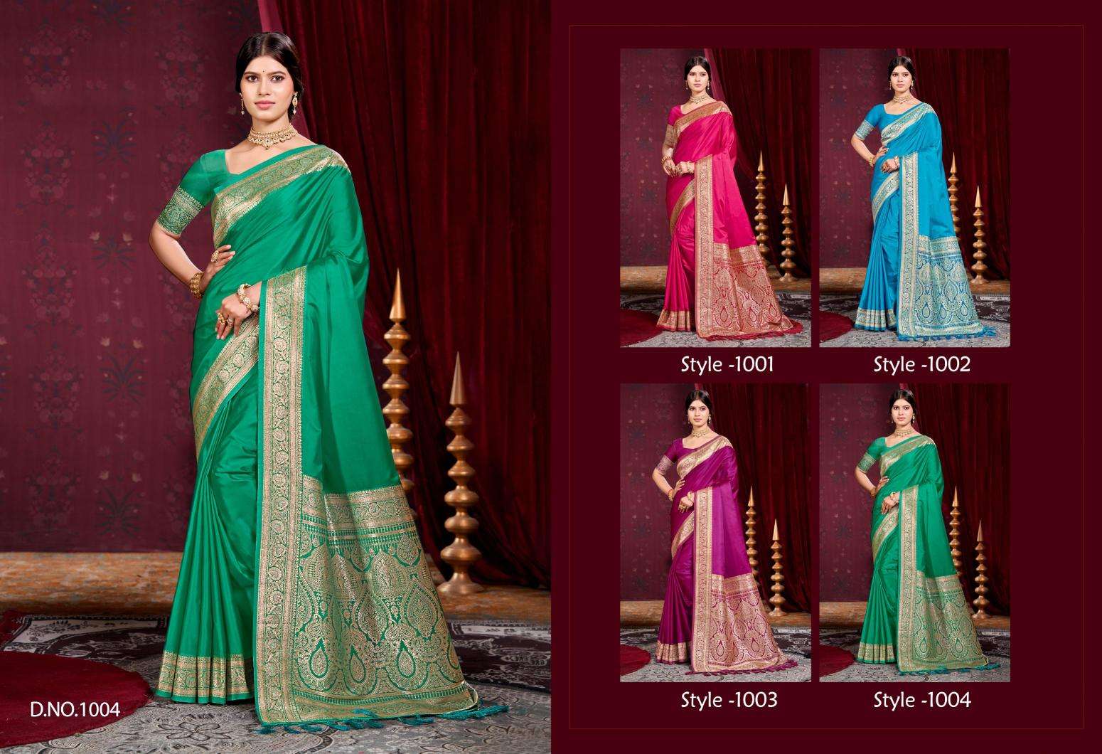 Bunawat - Nilima 04 Designer sarees wholesale in Mumbai