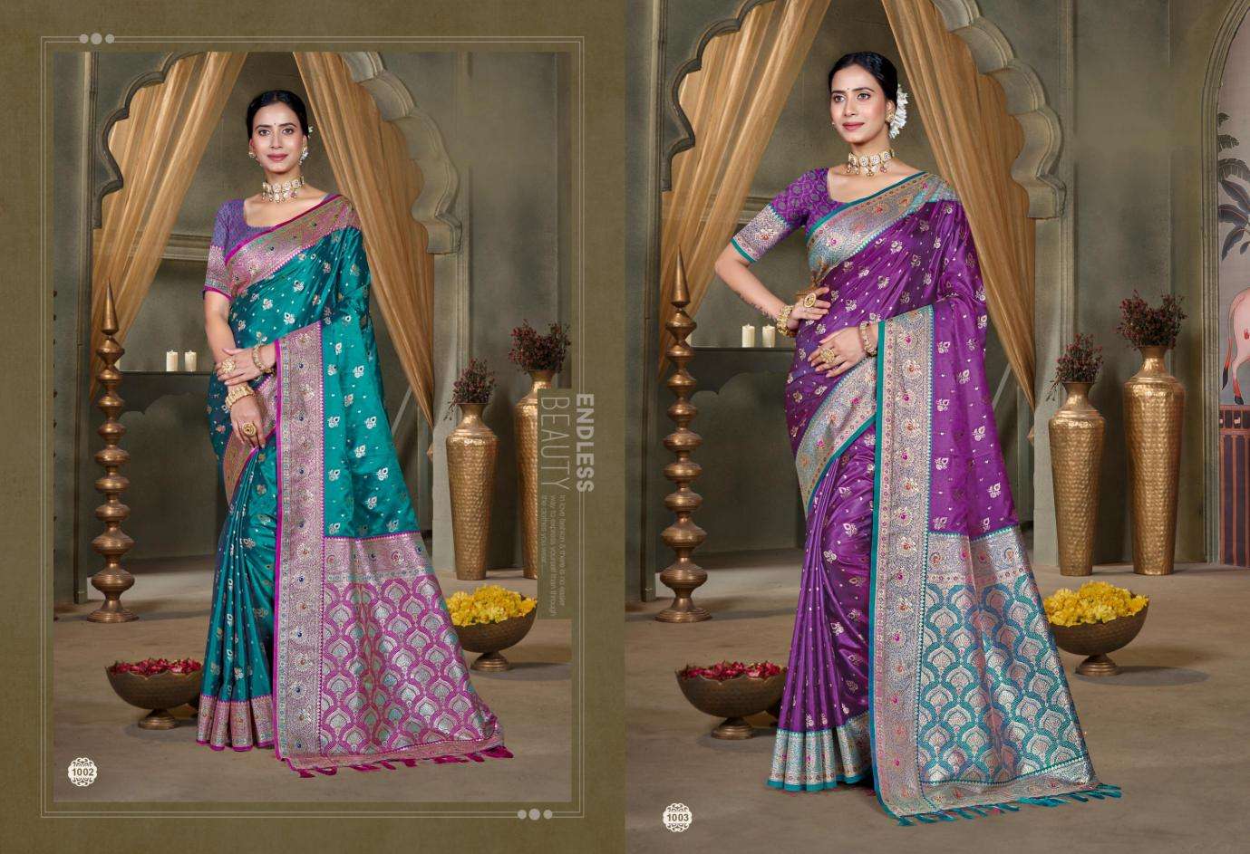Bunawat - Plazma Silk Vol-03 Bulk saree suppliers in Mumbai