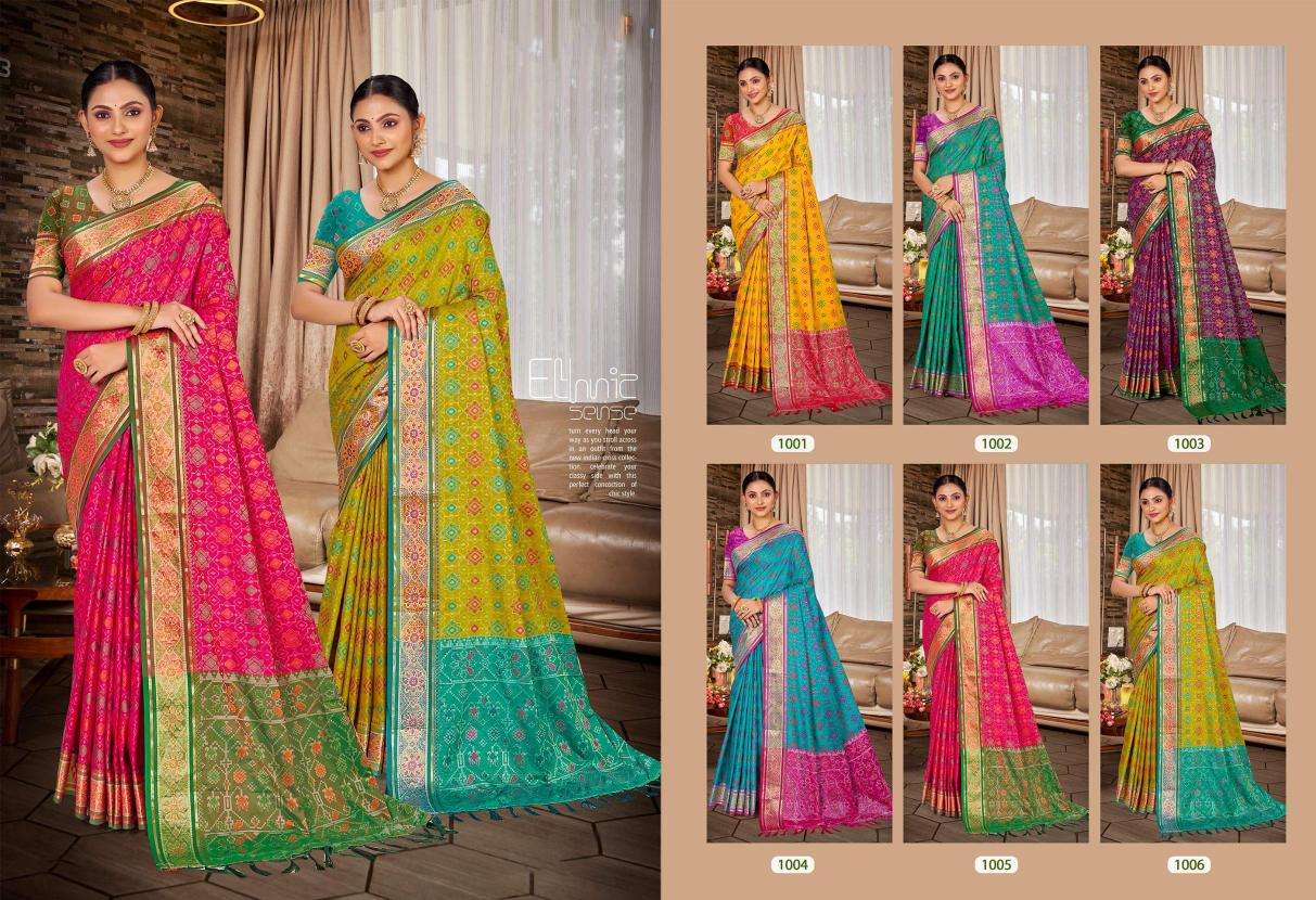 Bunawat - Rajshahi Patola-01 Cheap sarees wholesale