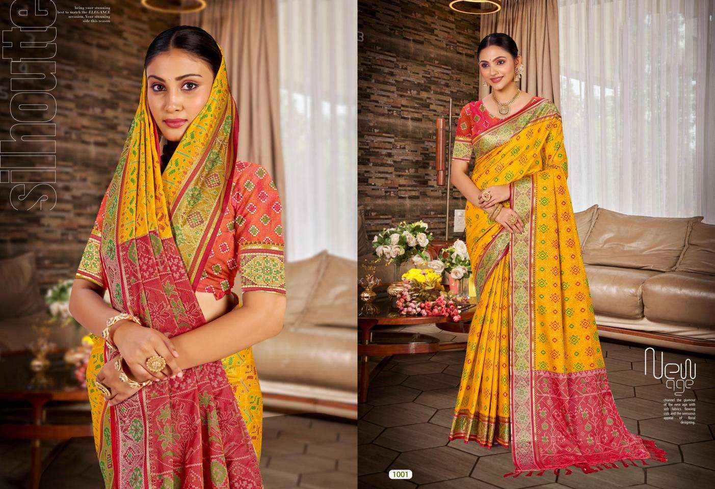 Bunawat - Rajshahi Patola-01 Cheap sarees wholesale