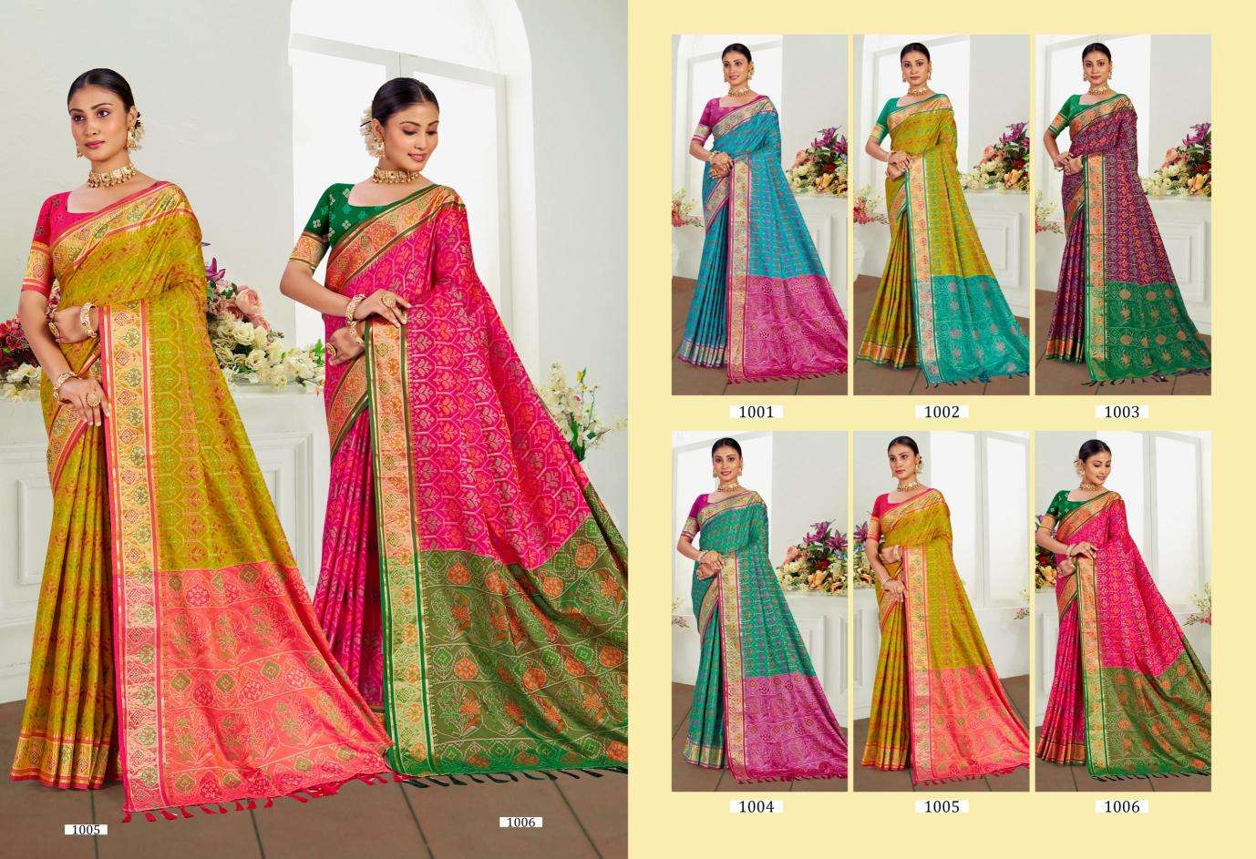 Bunawat - Rajshahi Patola-02 Wholesale saree market in Mumbai