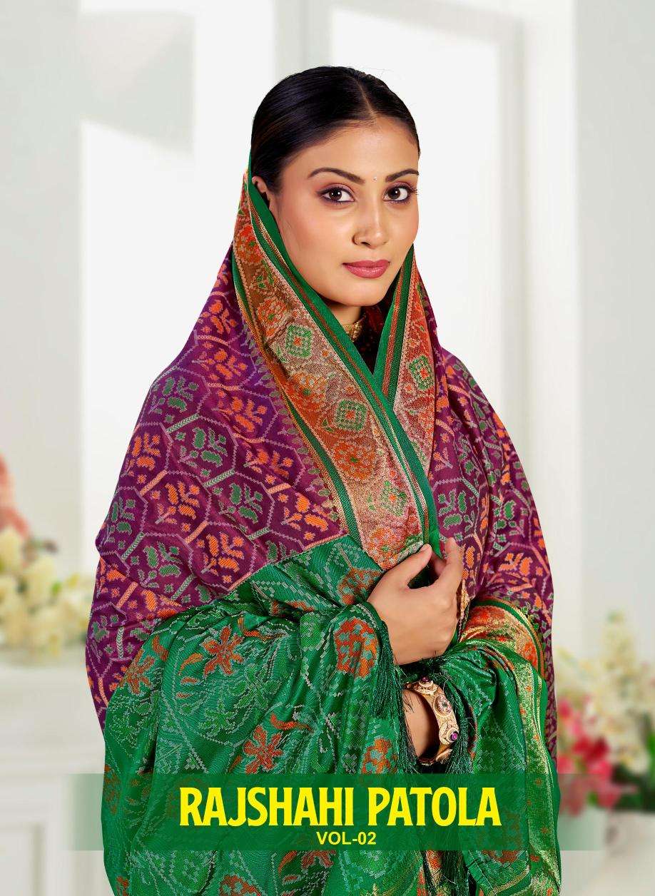 Bunawat - Rajshahi Patola-02 Wholesale saree market in Mumbai