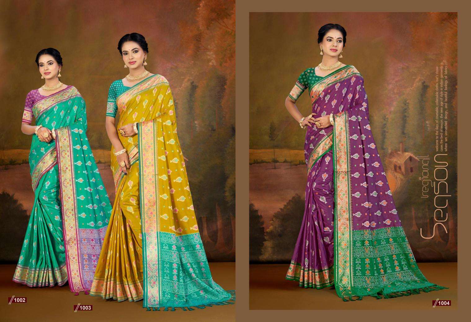 Bunawat - Rajshahi Patola-04 Saree manufacturers in Mumbai