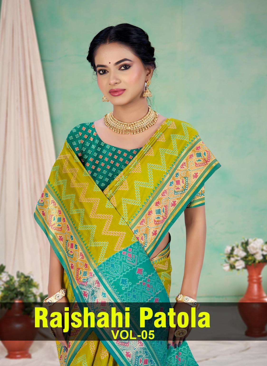 Bunawat - Rajshahi Patola-05 Indian saree wholesalers