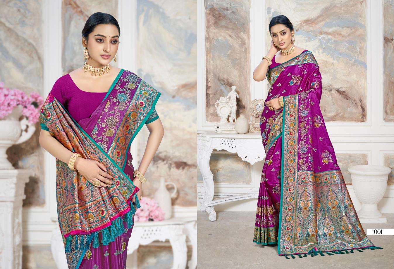 Bunawat - Surmai Satan 05 Wholesale saree manufacturers in Mumbai