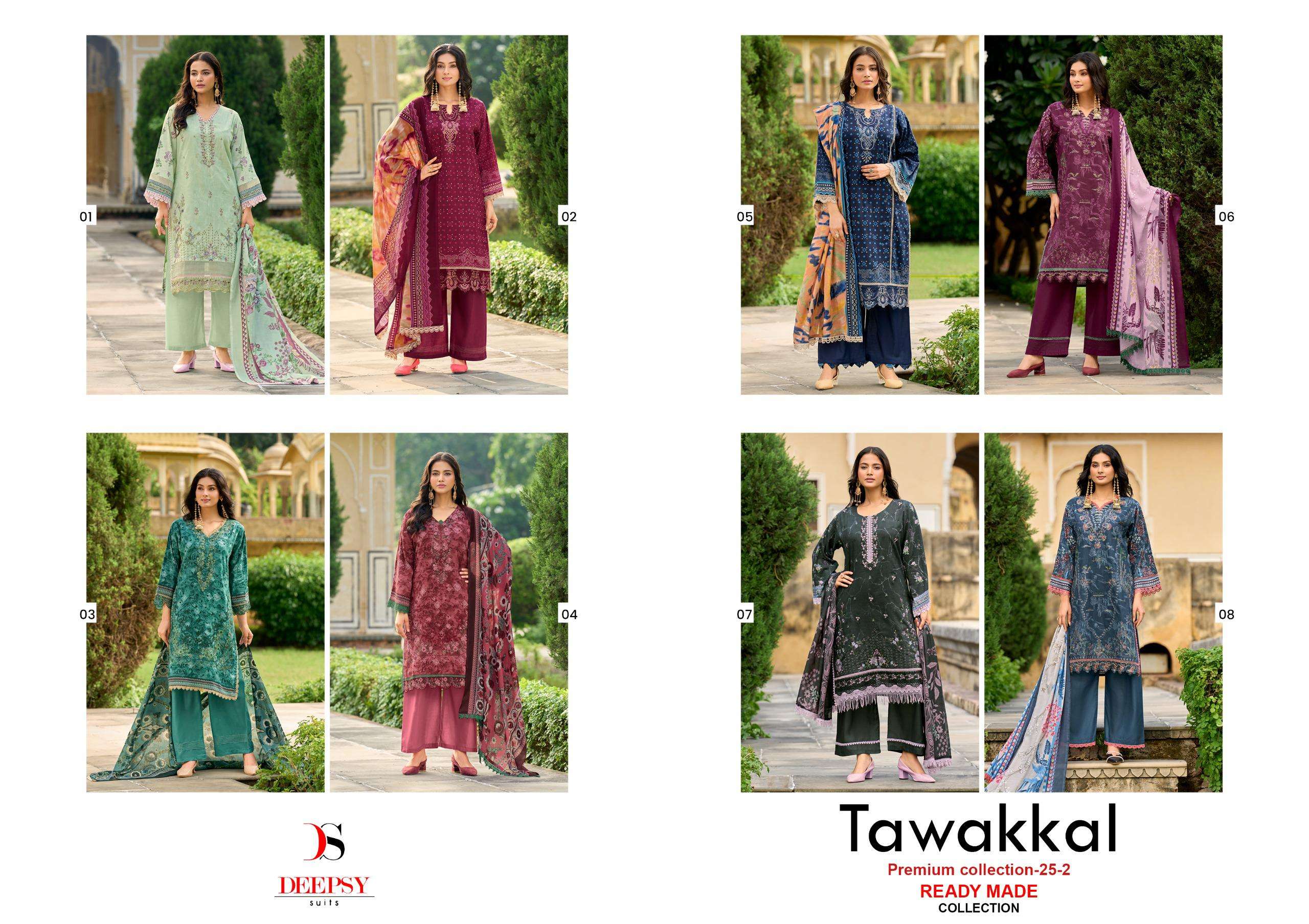 Deepsy Tawakkal Premium Collection 25 Vol 2 Pakistani Suits manufacturers in Kolkata