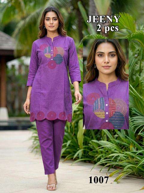 Desi kudi jenny coord set Kurti wholesalers