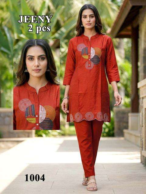 Desi kudi jenny coord set Kurti wholesalers