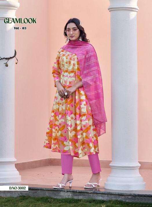 Diya glamlook vol 3 Kurti wholesale market in Mumbai