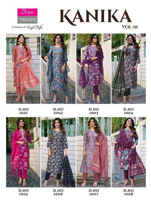 Diya trends kanika vol.1 Latest Kurti designs in Delhi
