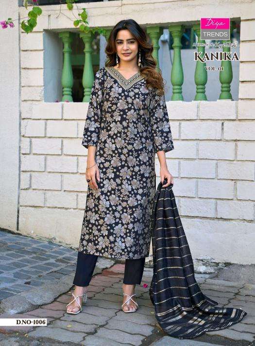 Diya trends kanika vol.1 Latest Kurti designs in Delhi