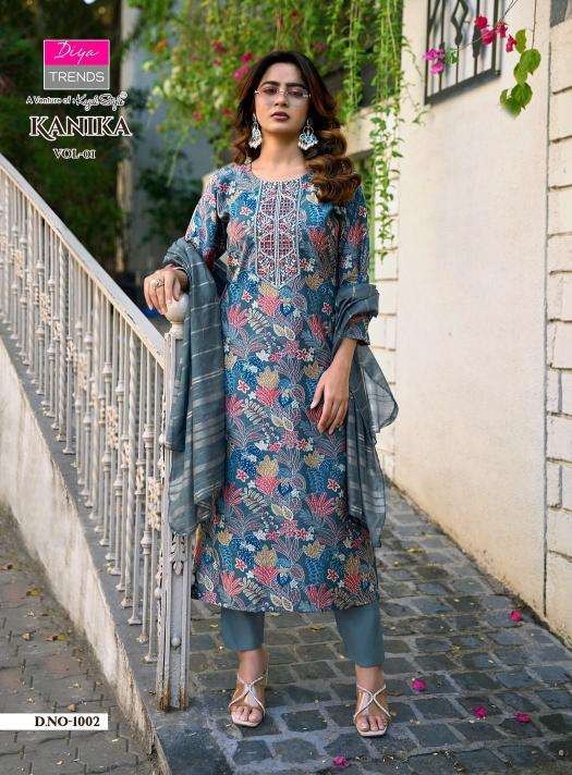 Diya trends kanika vol.1 Latest Kurti designs in Delhi