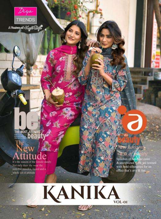 Diya trends kanika vol.1 Latest Kurti designs in Delhi