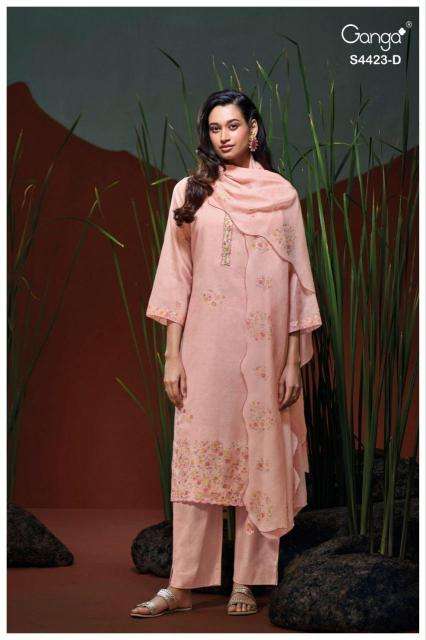 Ganga bethra 4423 dress material wholesale market in charminar