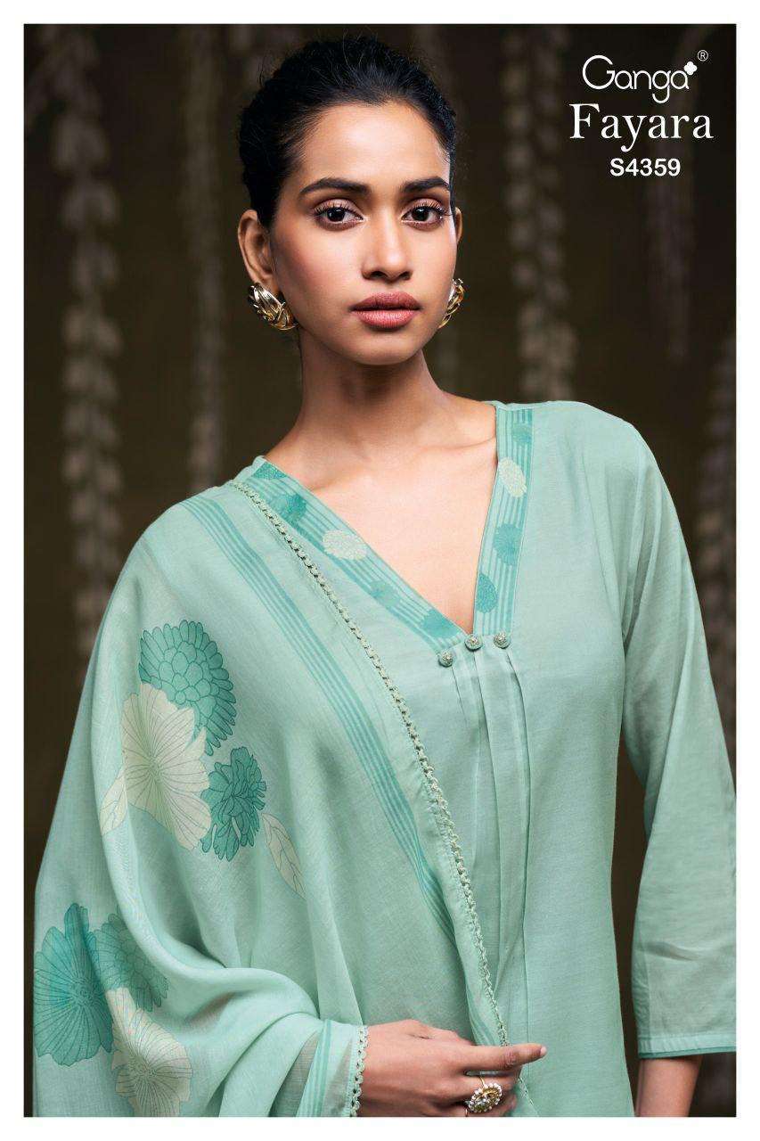 Ganga fayara 4359 Dress material suppliers in Surat