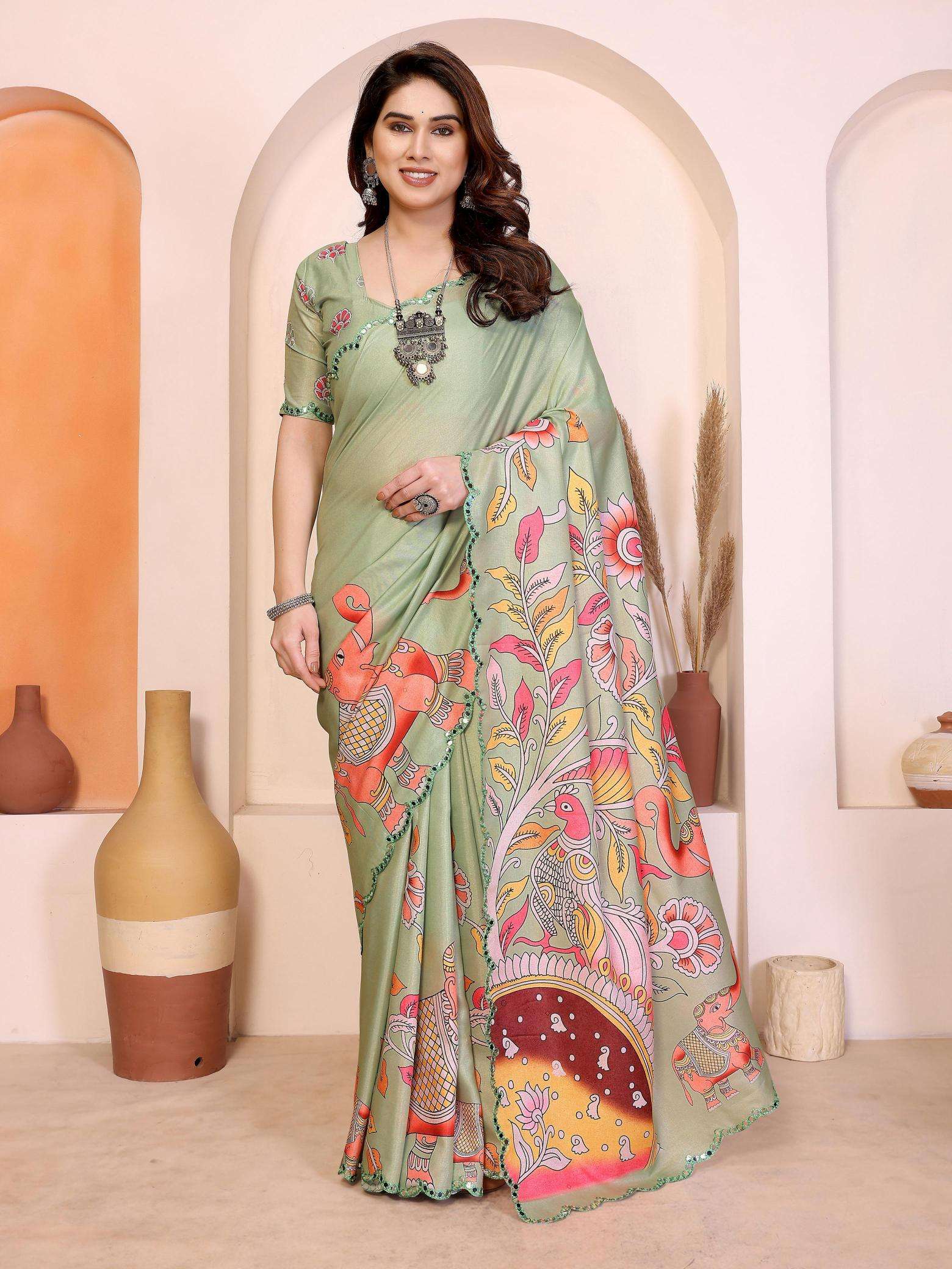 GC manipuri silk Wholesale saree shops in Surat