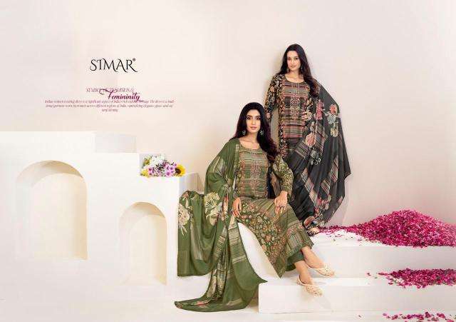 Glossy mushq Surat dress materials wholesale market