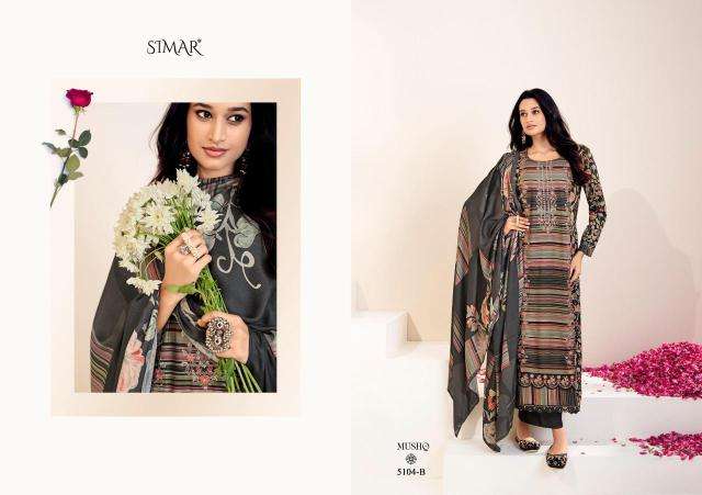 Glossy mushq Surat dress materials wholesale market