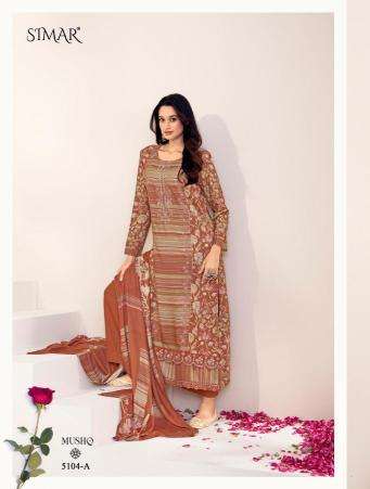 Glossy mushq Surat dress materials wholesale market