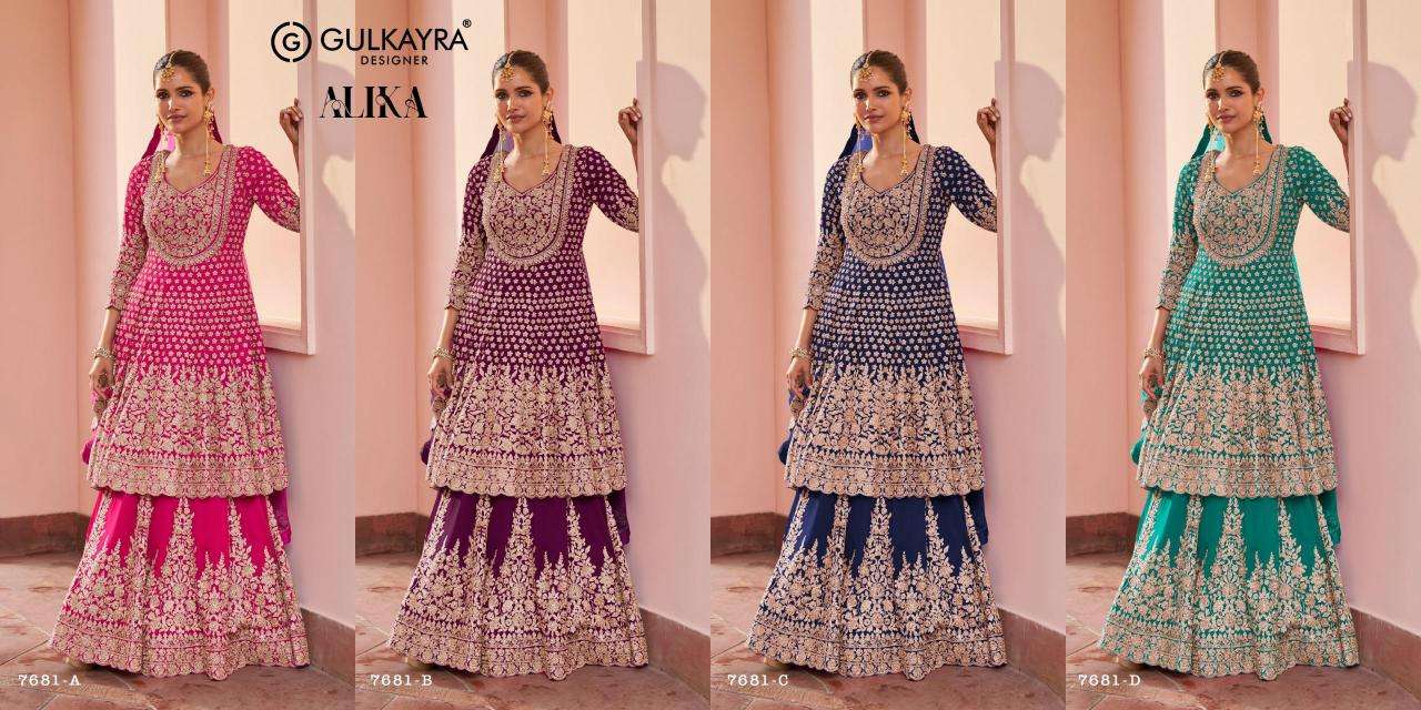 Gulkayra alika salwar suit wholesalers in Kolkata