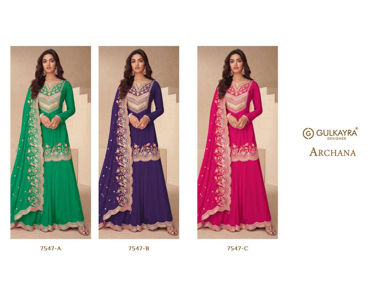 Gulkayra archana Wholesale salwar suits in Delhi