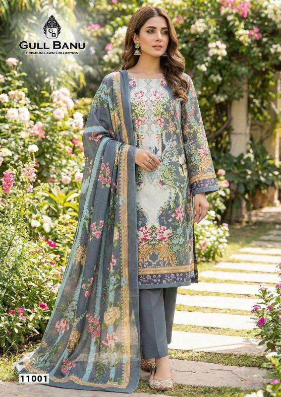 Gull aahmed gull banu vol- 11 salwar suit  suppliers in Kolkata