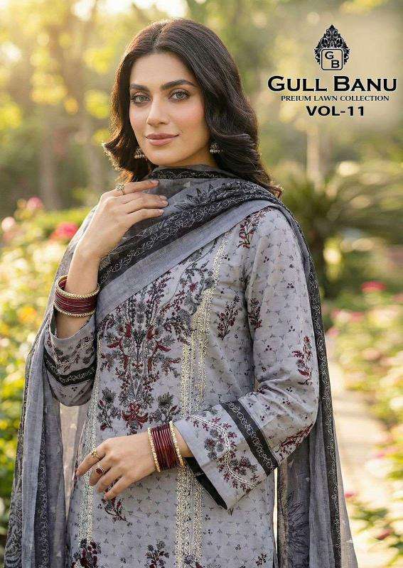 Gull aahmed gull banu vol- 11 salwar suit  suppliers in Kolkata