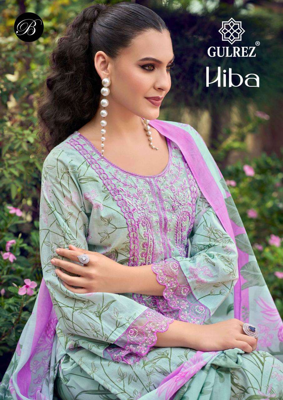 Gulrez hiba salwar suit wholesale in India