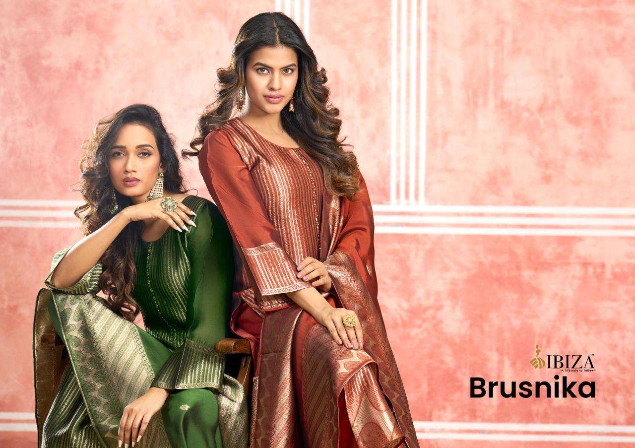 Ibiza brusnika Wholesale dress material suppliers