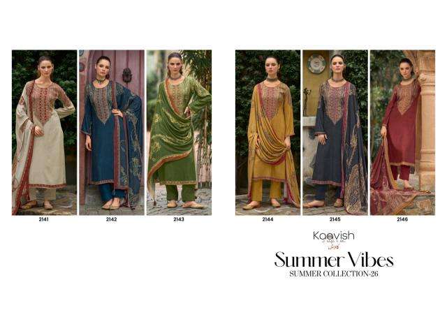 Kaavish summer vibes Bulk dress materials supplier