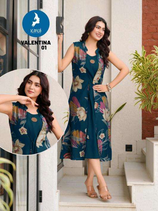 Kaya velentina  Kurti bulk order in Baglor