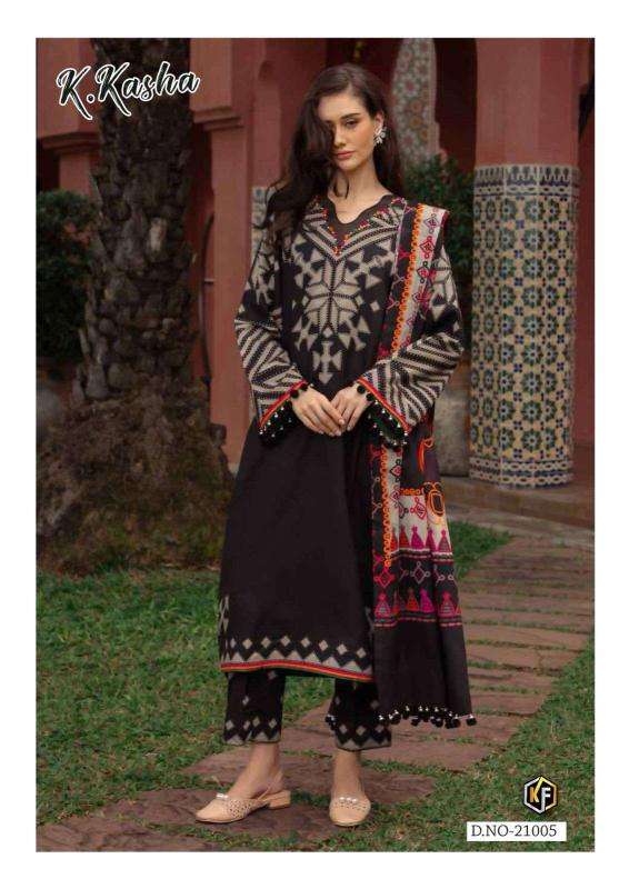 Keval fab k kasha vol- 21 Affordable salwar suits in Delhi