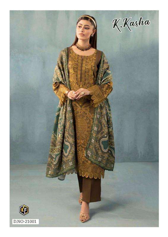 Keval fab k kasha vol- 21 Affordable salwar suits in Delhi