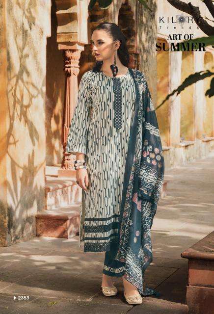 Kilory art of summer salwar suits wholesale in Delhi