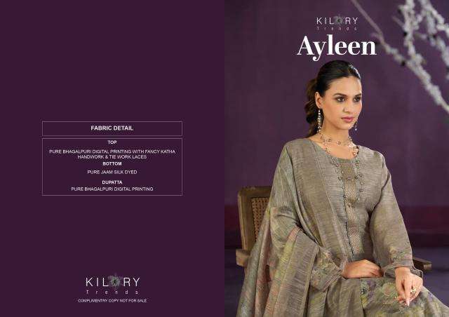 Kilory ayleen Wholesale unstitched dress materials
