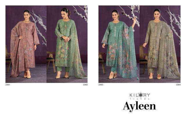 Kilory ayleen Wholesale unstitched dress materials